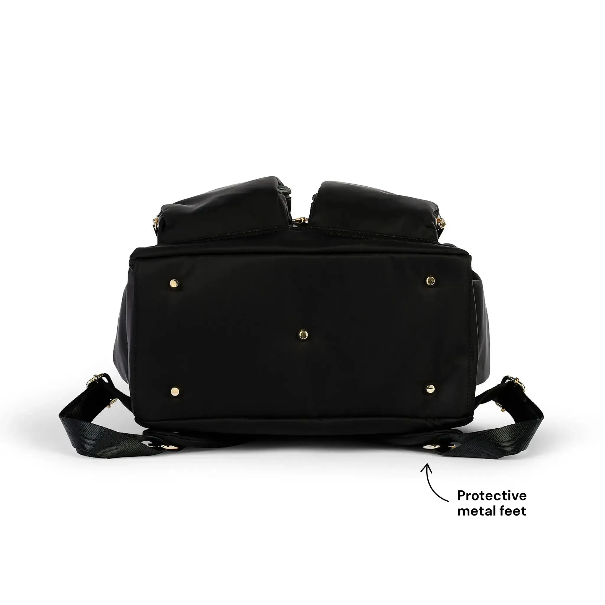 OiOi - Signature Nappy Backpack - Black Nylon