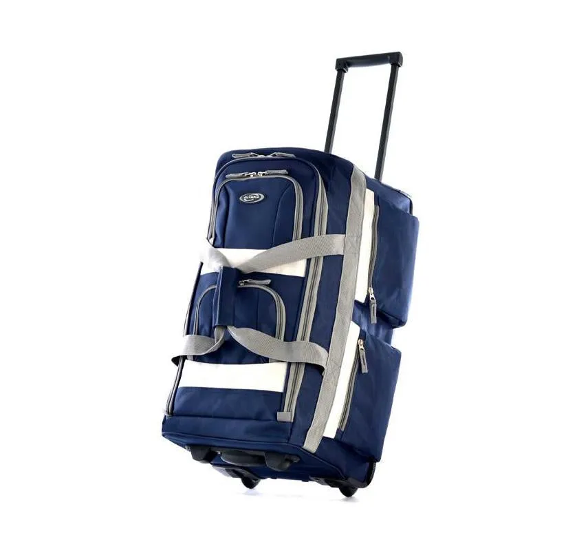 Olympia USA 8-Pocket Rolling Duffel Bag (26", 29" or 33")