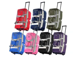 Olympia USA 8-Pocket Rolling Duffel Bag (26", 29" or 33")