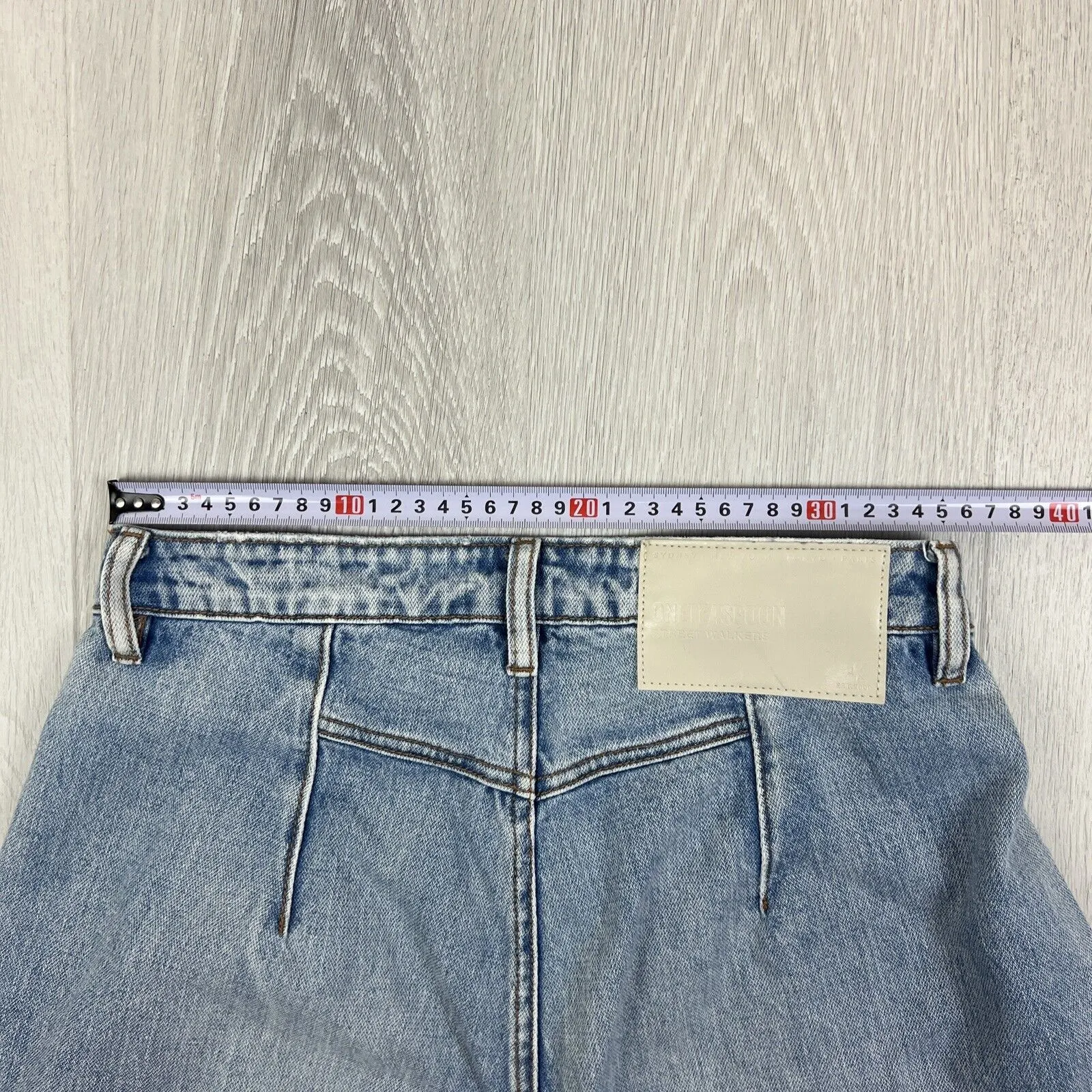 One Teaspoon Womens Blue Ligh Wash Denim Mom Jeans Size 26