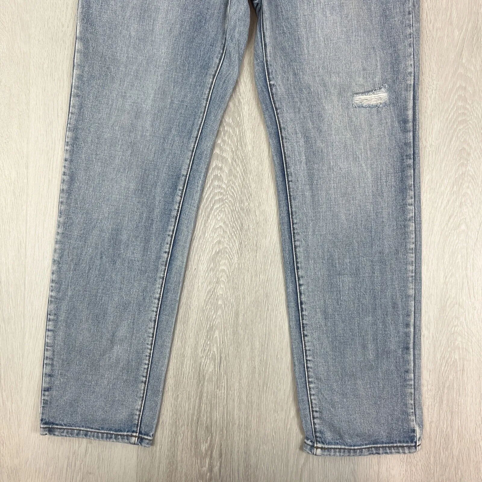 One Teaspoon Womens Blue Ligh Wash Denim Mom Jeans Size 26