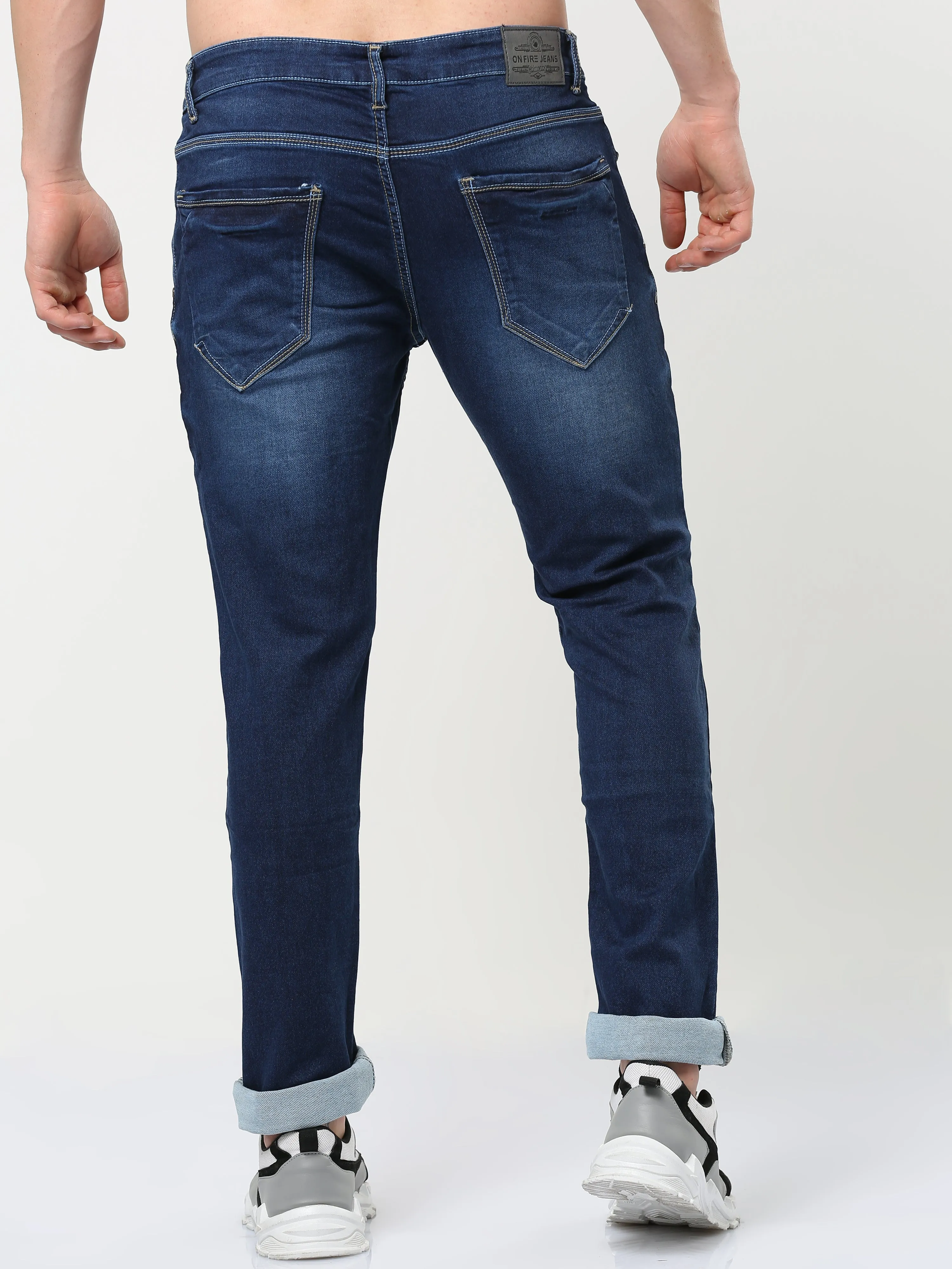 Onfire Plus Size Slim Fit Denim Blue A/646/2