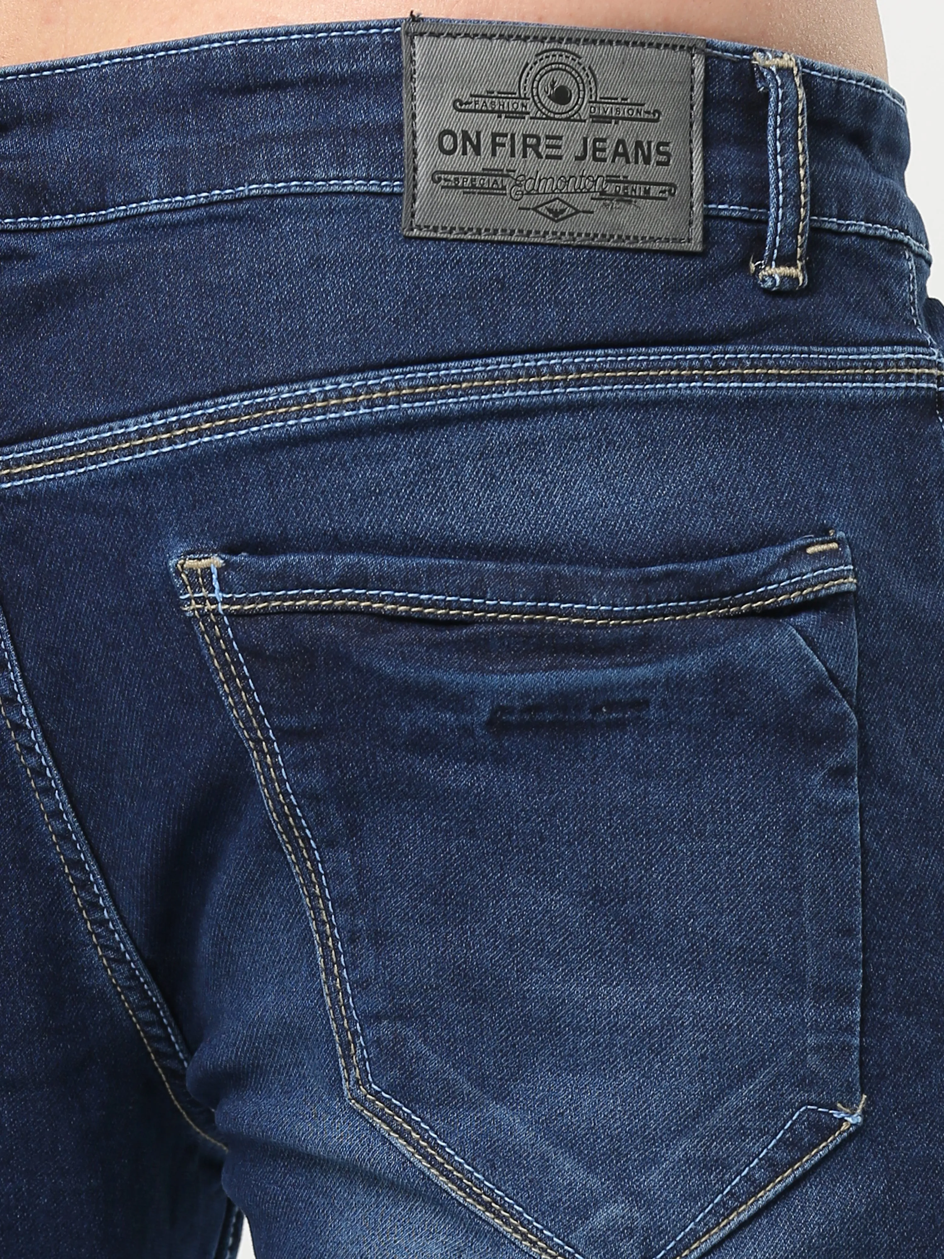 Onfire Plus Size Slim Fit Denim Blue A/646/2