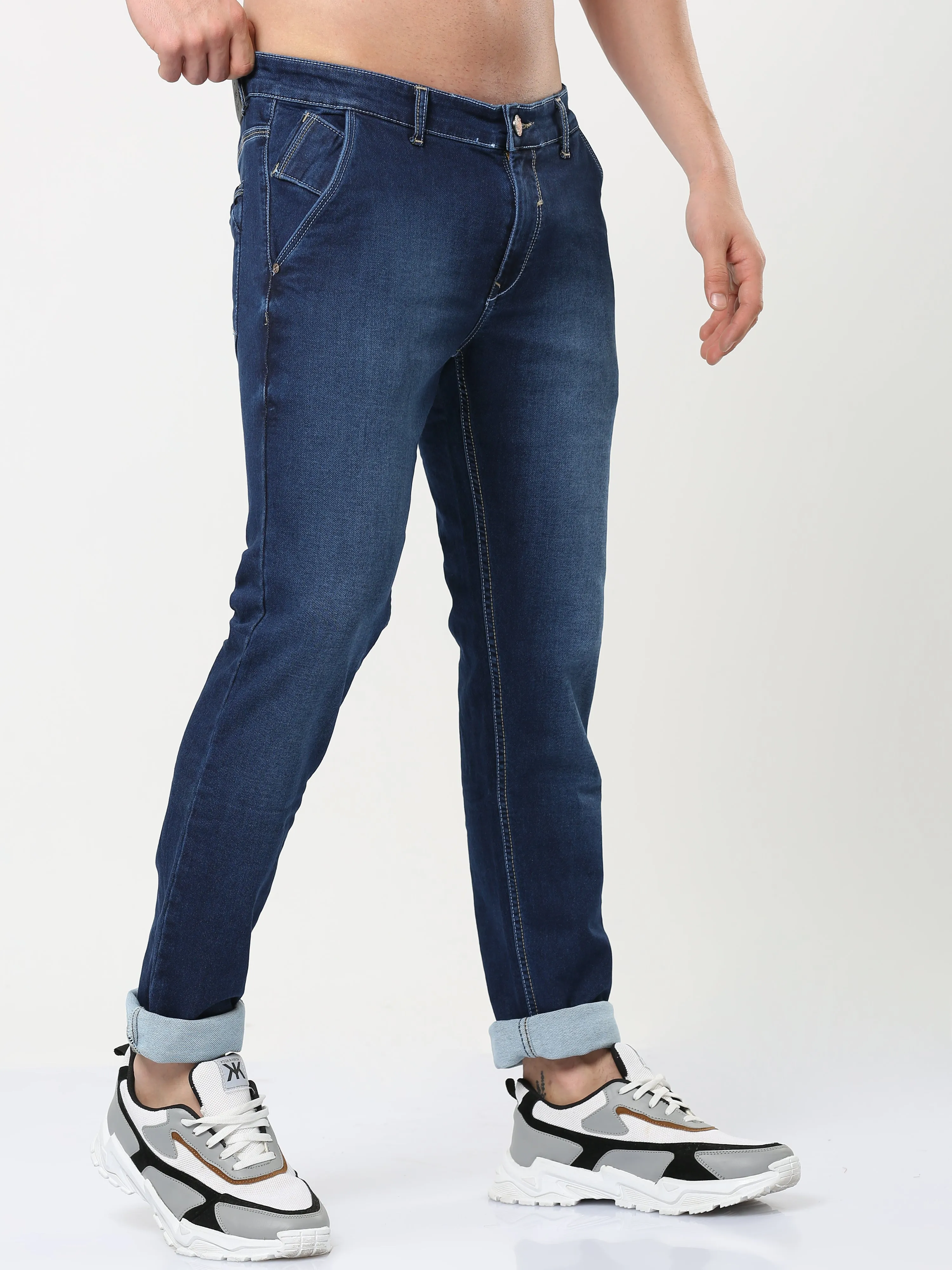 Onfire Plus Size Slim Fit Denim Blue A/646/2