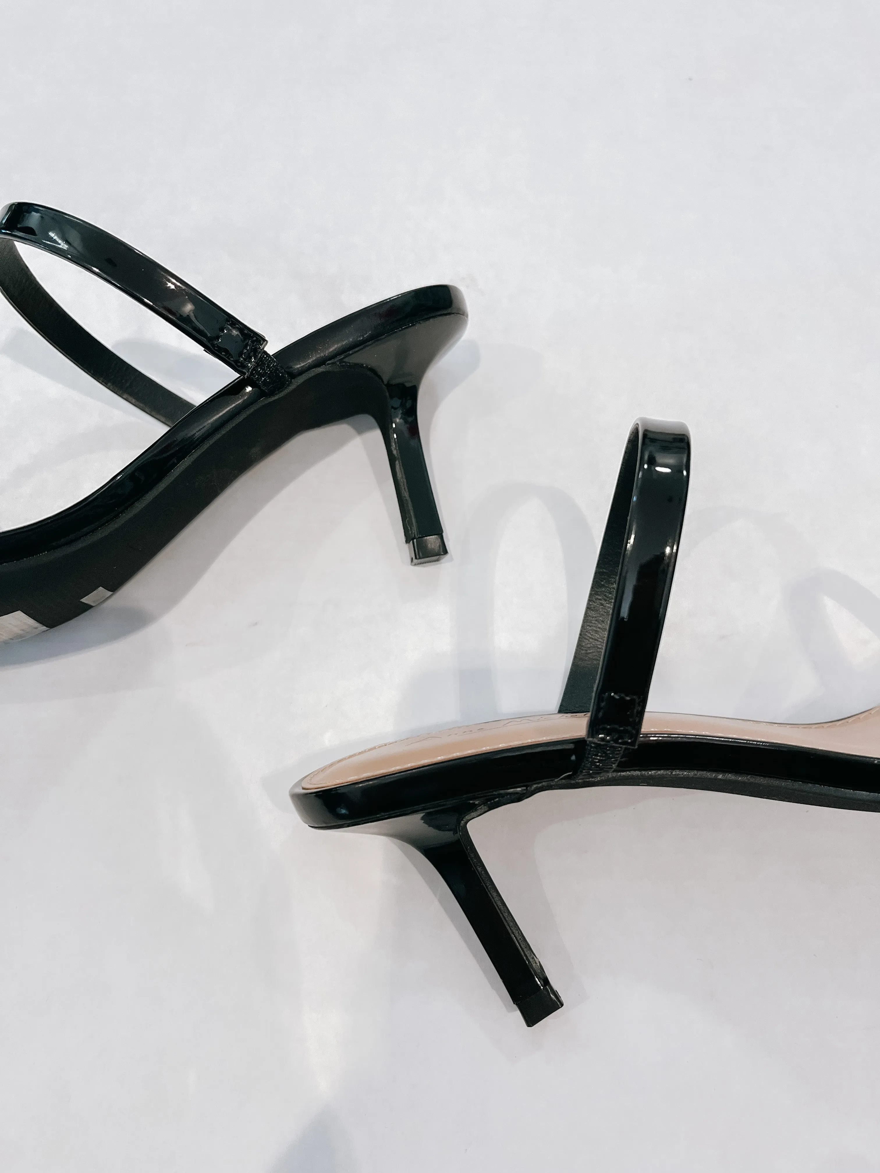 Open Toe Slip On Heel
