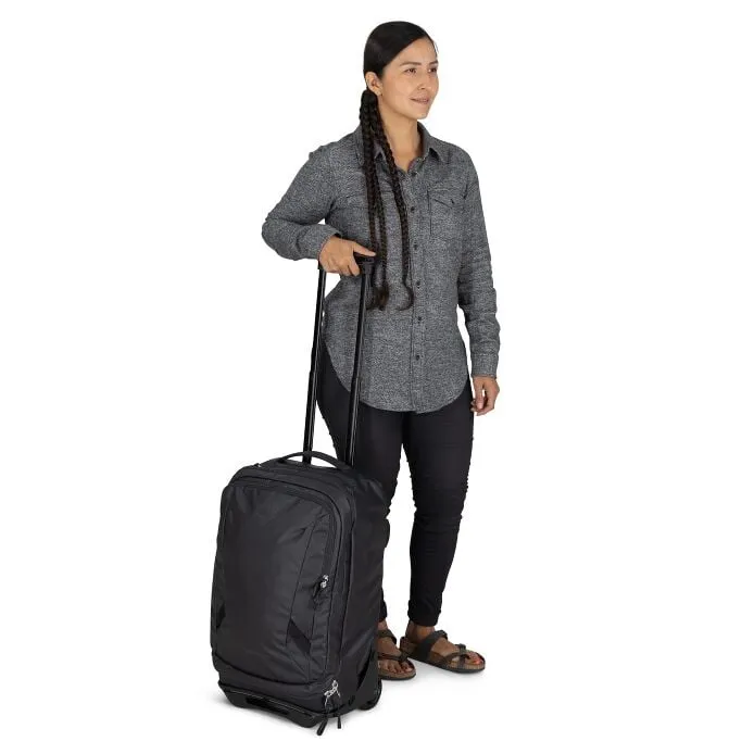 Osprey Transporter Wheeled Carry On Raven Black OS 2025