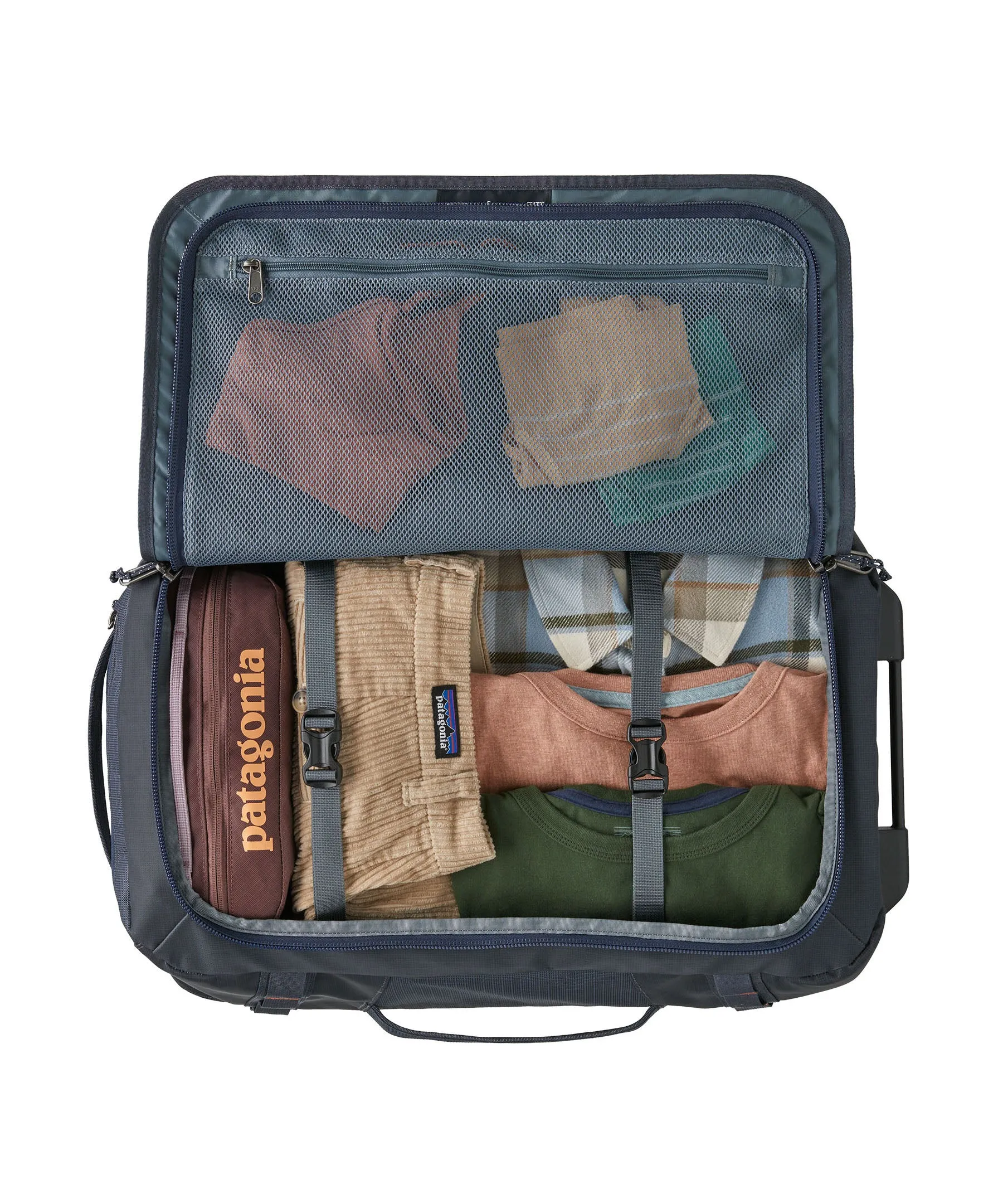 Patagonia Black Hole Wheeled Duffel 40L - Smolder Blue