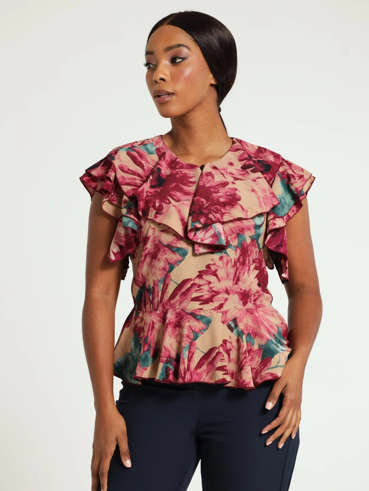 Peplum Blouse