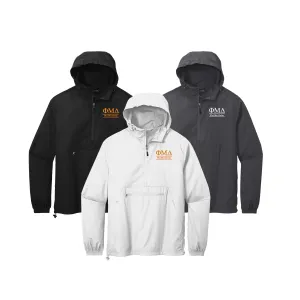 Phi Mu Delta Windbreaker - 2 Line Design