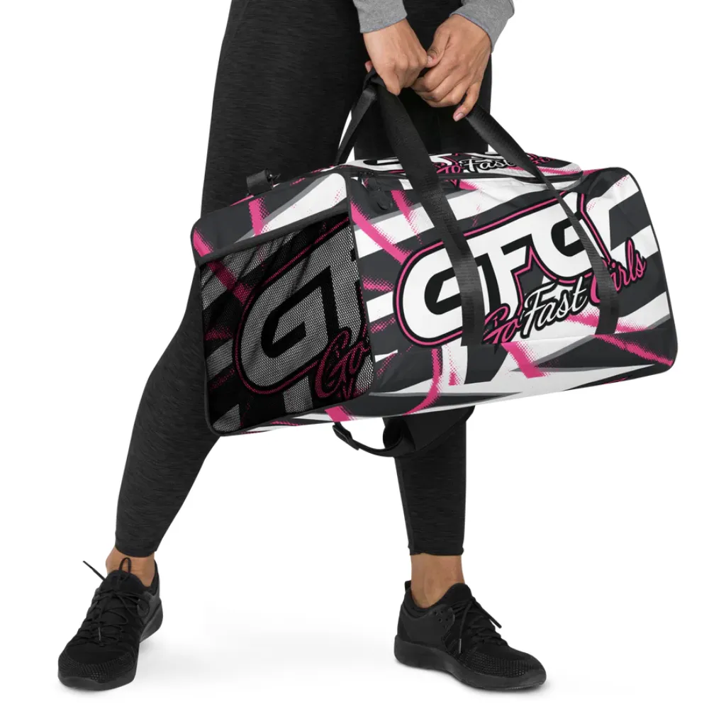 Pink Starburst Duffle Bag