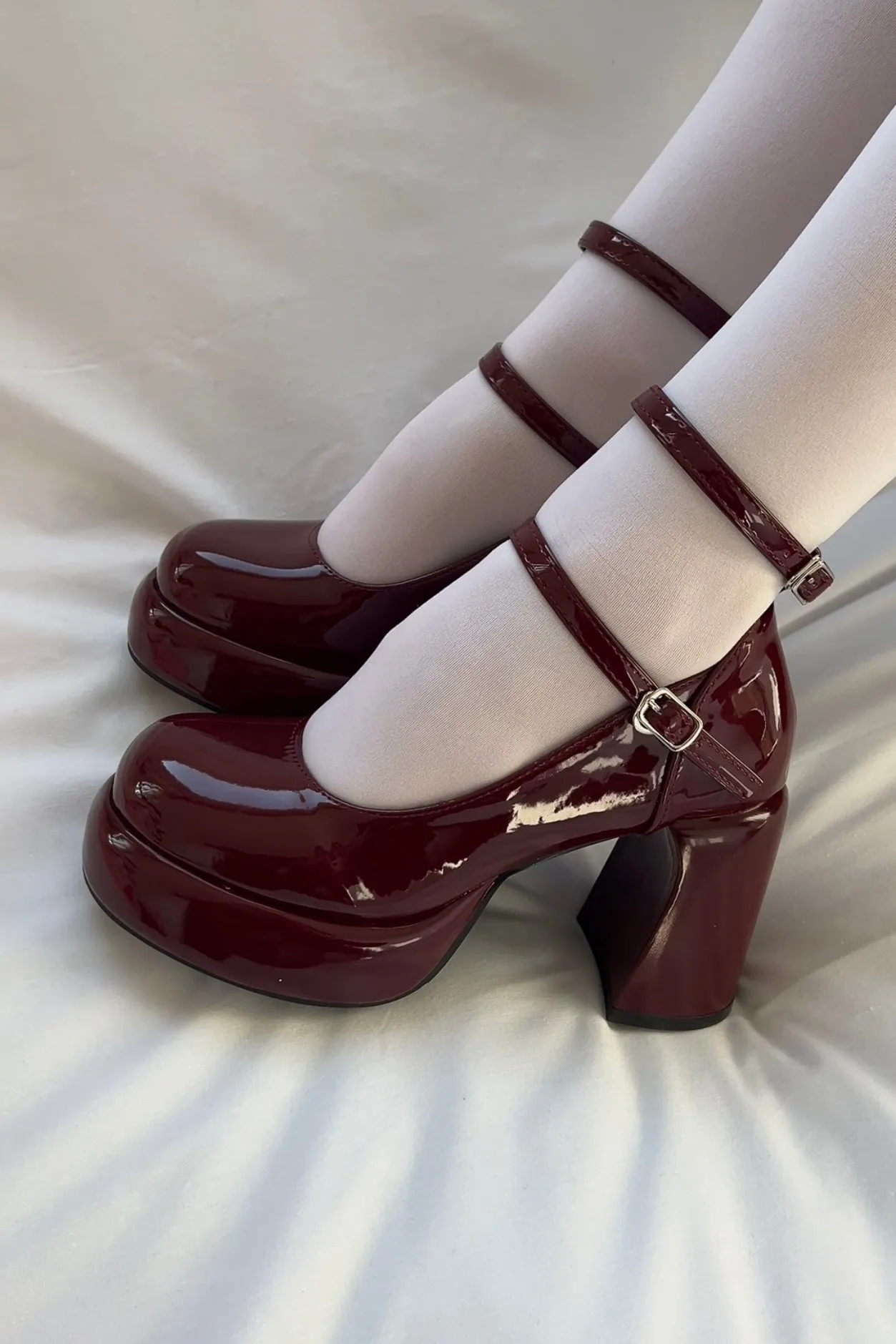 Platform Mary Janes