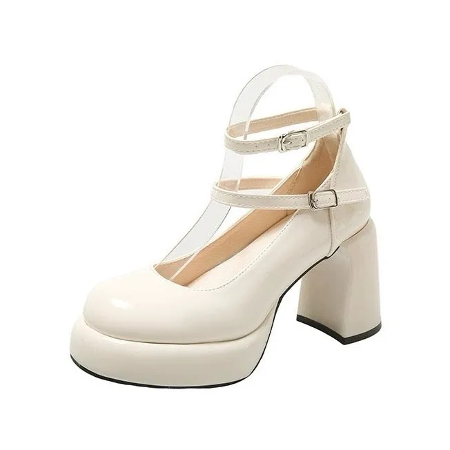 Platform Mary Janes