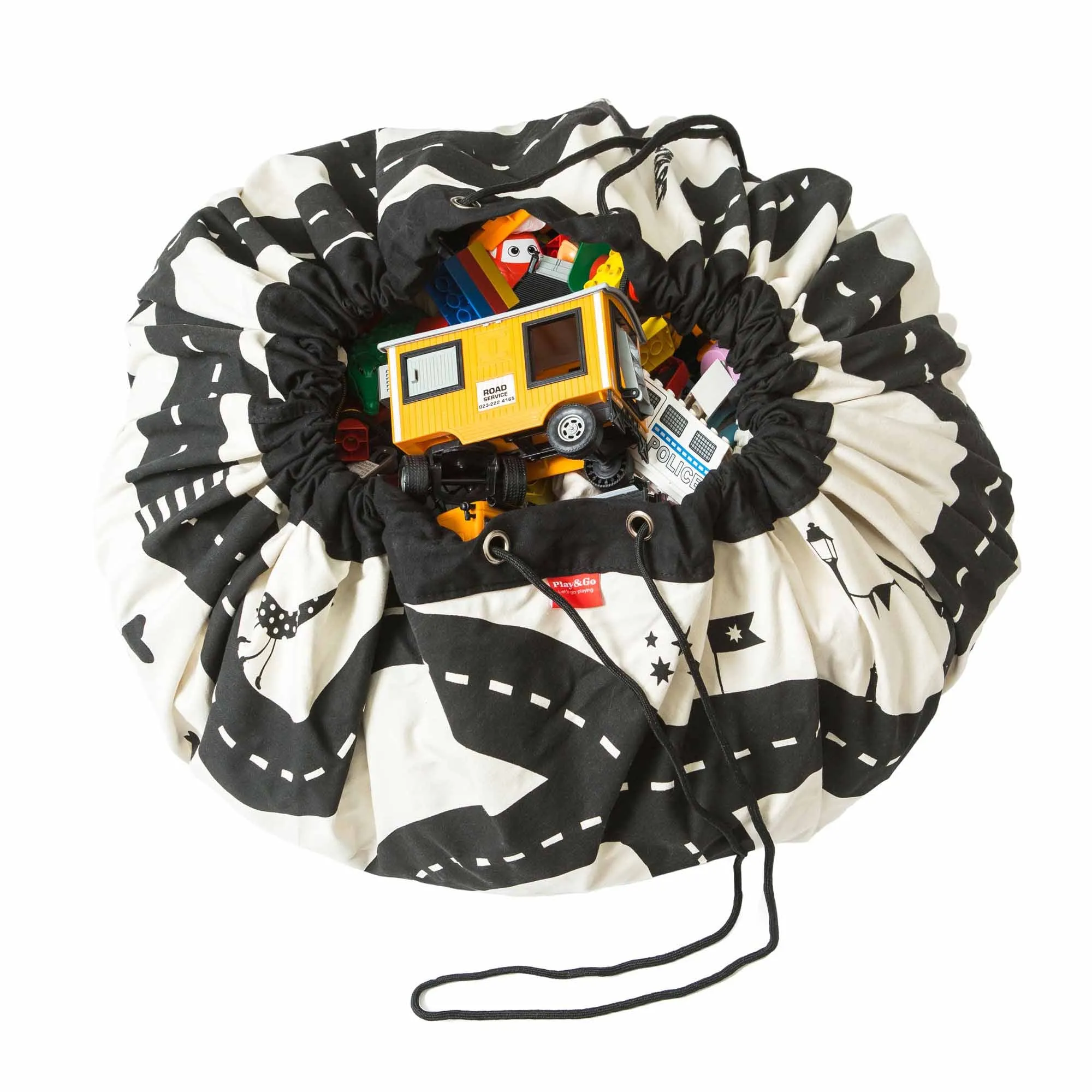 Play&Go Roadmap/thunderbolt toy storage bag (Min of 1, multiples of 1)