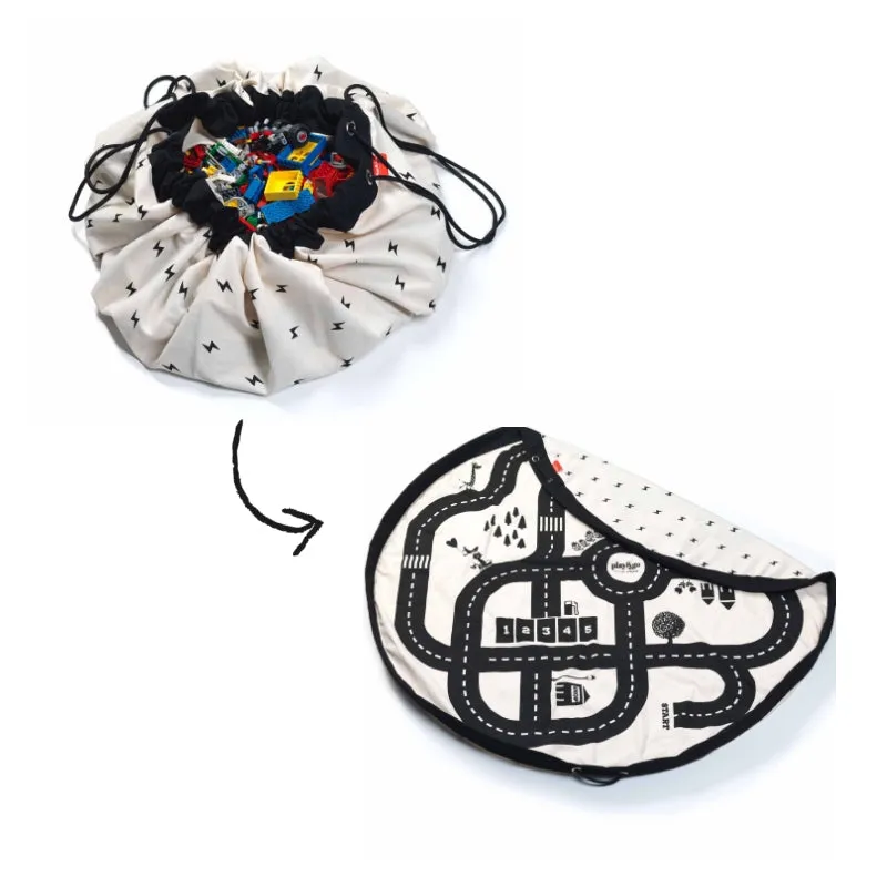 Play&Go Roadmap/thunderbolt toy storage bag (Min of 1, multiples of 1)