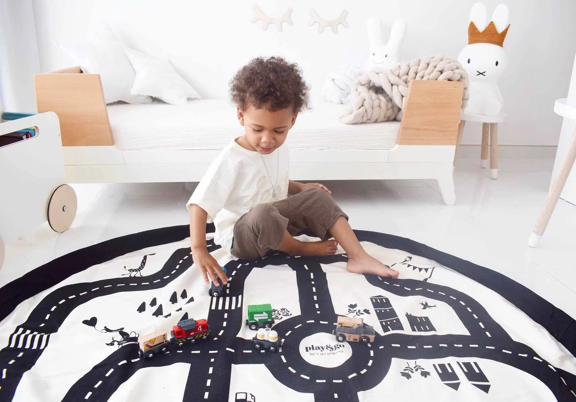 Play&Go Roadmap/thunderbolt toy storage bag (Min of 1, multiples of 1)