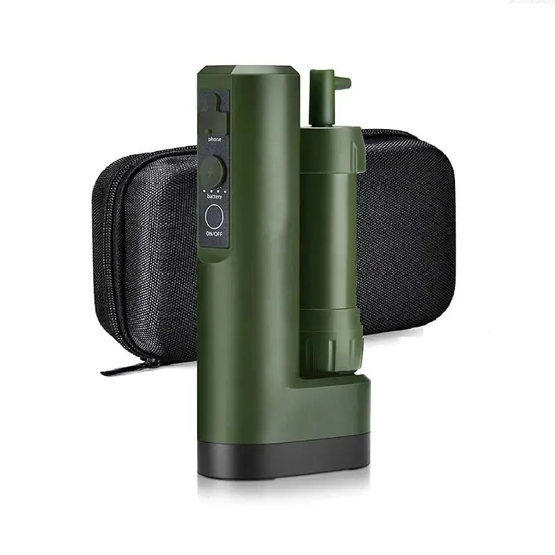 Portable Electric Water Purification Straw – Rechargeable, Fast, and Reliable
