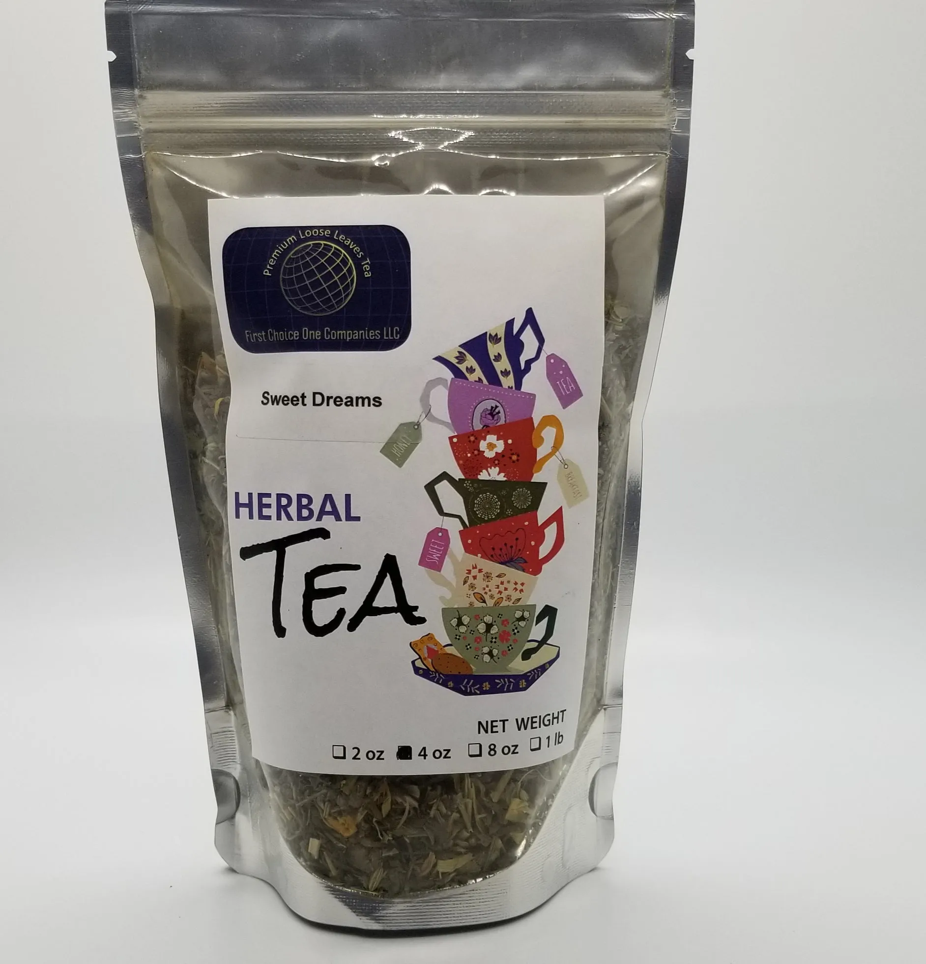 Premium Loose Leaves Teas By First Choice One  (Herbal Teas)