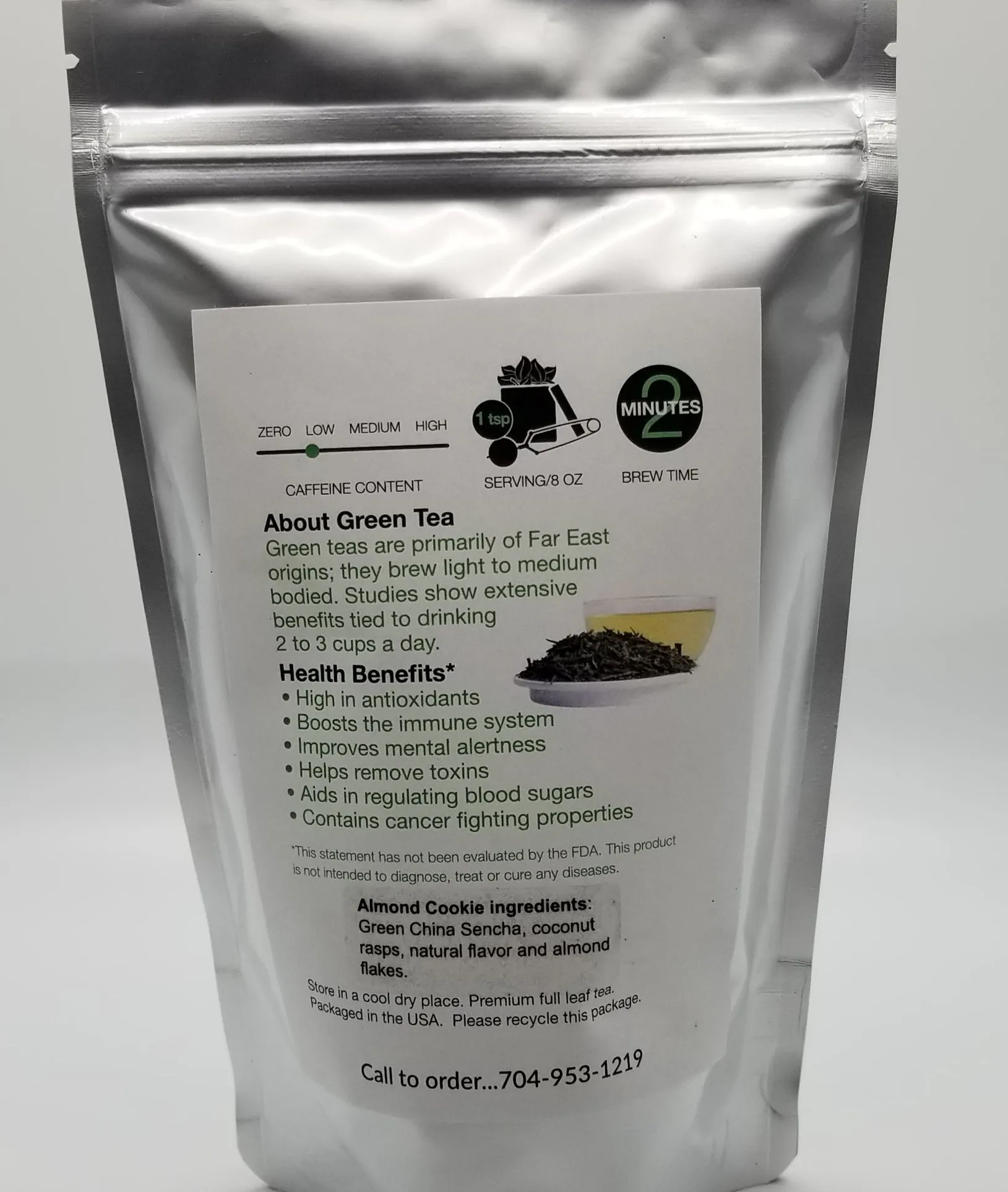 Premium Loose Leaves Teas  (Green Teas)