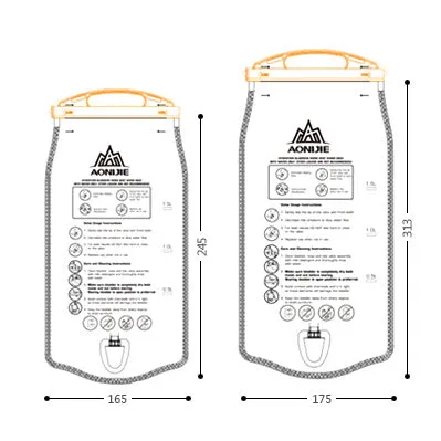 Premium Quality Hydration Water Bags for Backpacks
