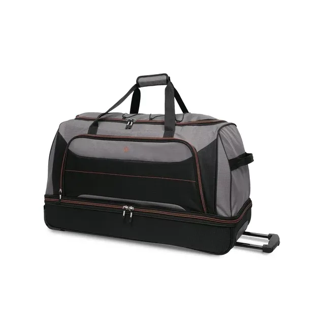Protege Rolling Drop-Bottom Duffel Bag