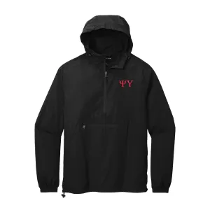 Psi Upsilon Windbreaker - Letters