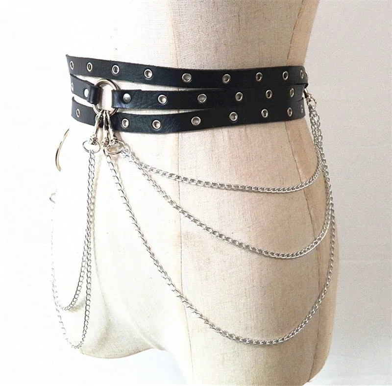 "PUNK CHAIN" BELT N082006
