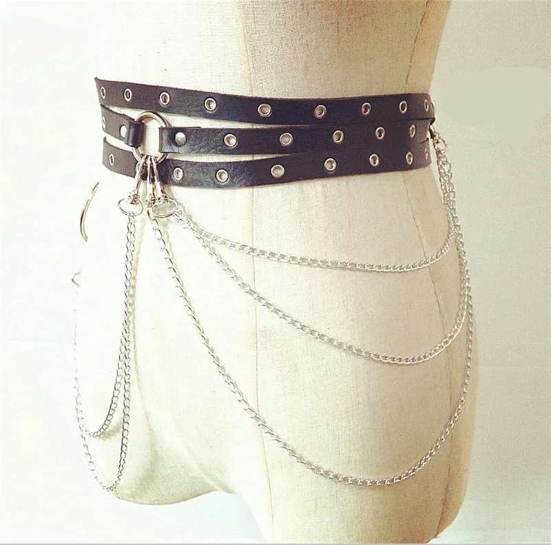 "PUNK CHAIN" BELT N082006