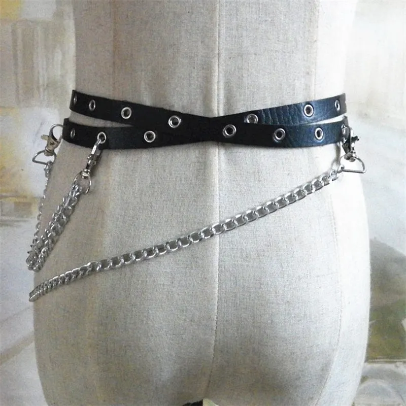 "PUNK CHAIN" BELT N090802