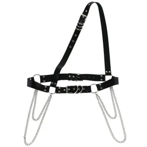 "PUNK PIN BUCKLE CHAIN" BELT N082005