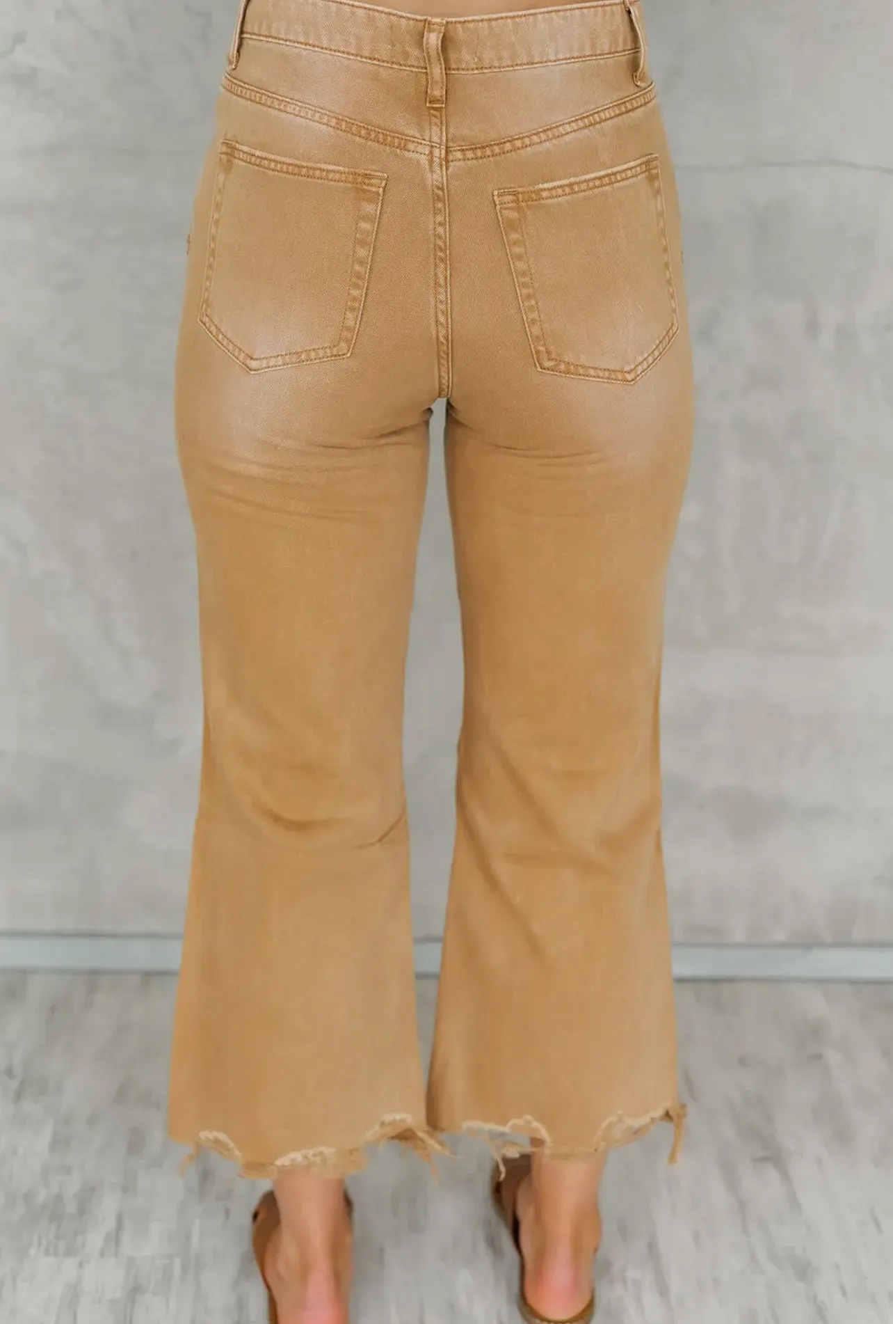 Raw Edge and Distressed Jeans