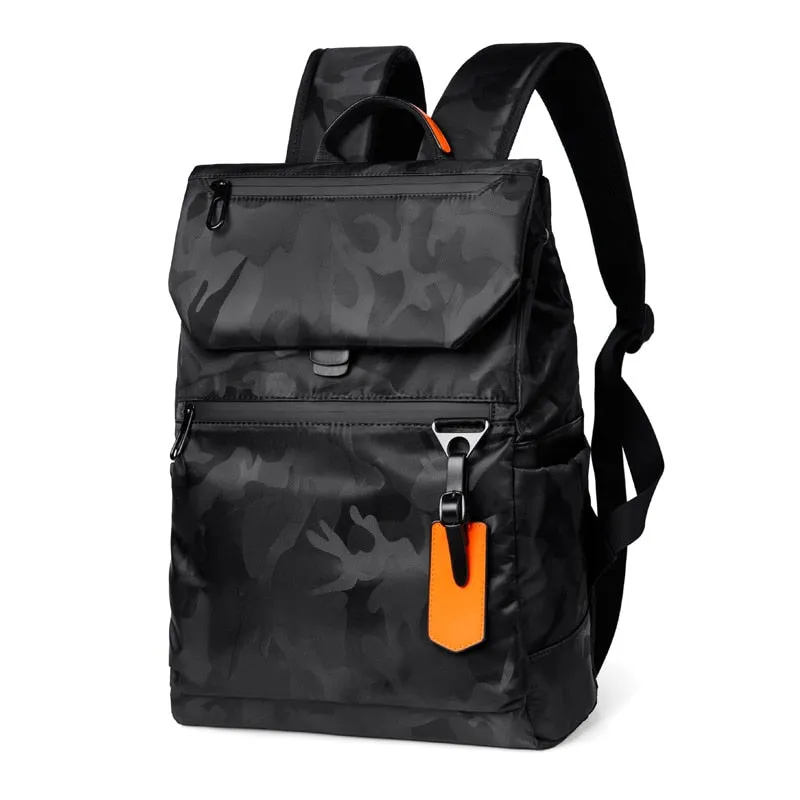 Realaiot High Quality Waterproof Men's Laptop Backpack Luxury Brand Designer Black Backpack for Business Urban Man Backpack USB Charging Gifts for Men