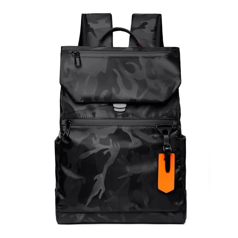 Realaiot High Quality Waterproof Men's Laptop Backpack Luxury Brand Designer Black Backpack for Business Urban Man Backpack USB Charging Gifts for Men