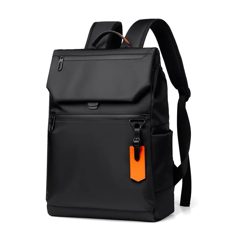 Realaiot High Quality Waterproof Men's Laptop Backpack Luxury Brand Designer Black Backpack for Business Urban Man Backpack USB Charging Gifts for Men