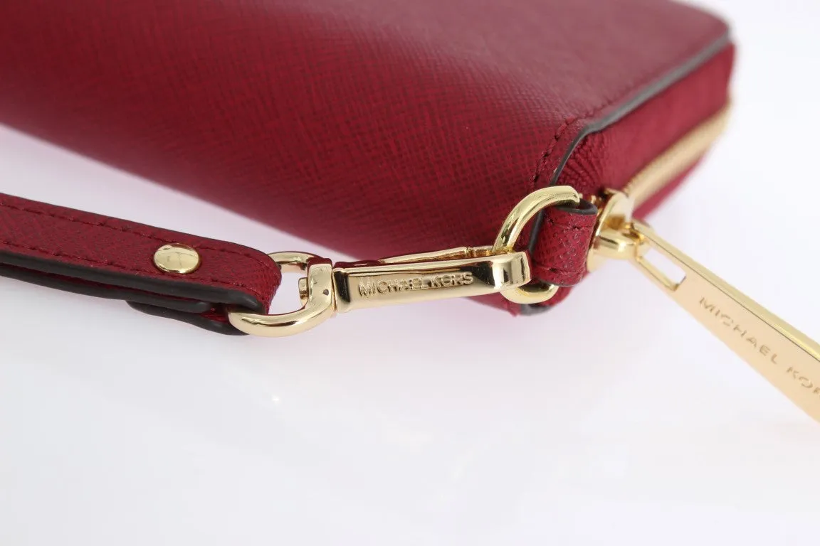 Red ILLUSTRATIONS Travel Continental Wallet