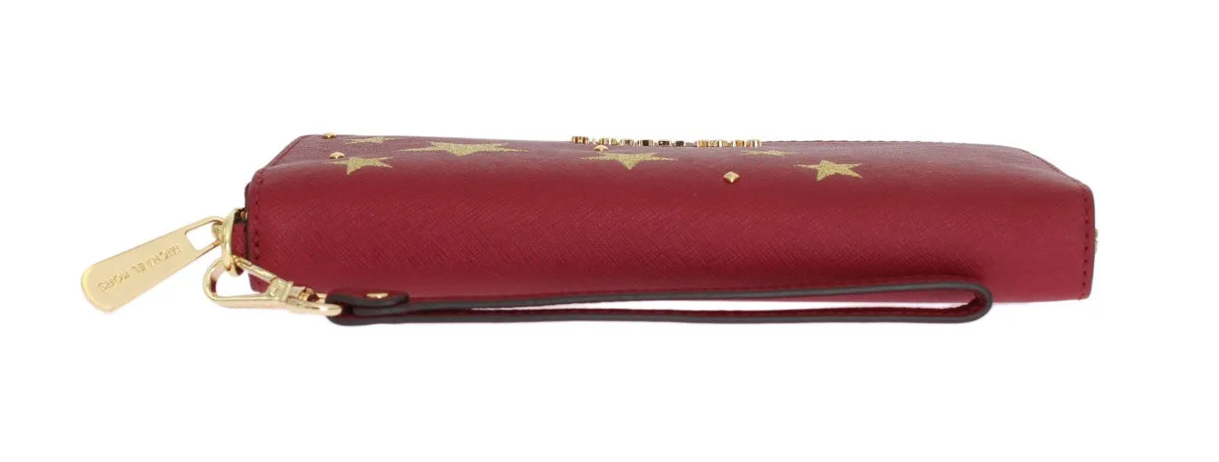 Red ILLUSTRATIONS Travel Continental Wallet