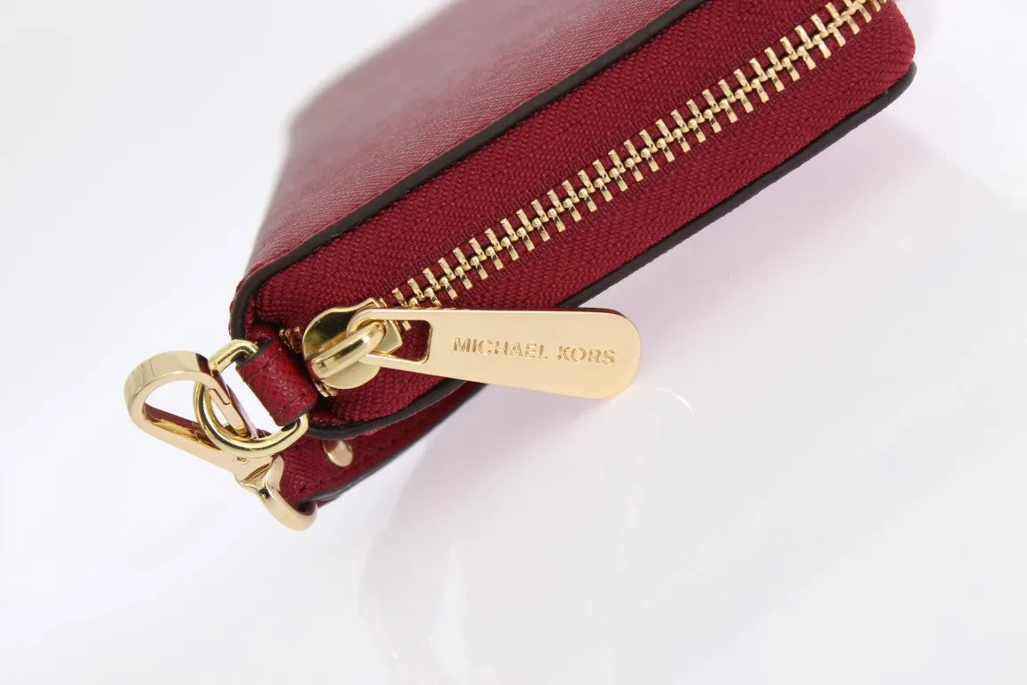 Red ILLUSTRATIONS Travel Continental Wallet
