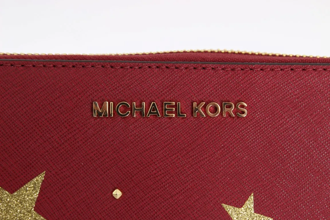 Red ILLUSTRATIONS Travel Continental Wallet