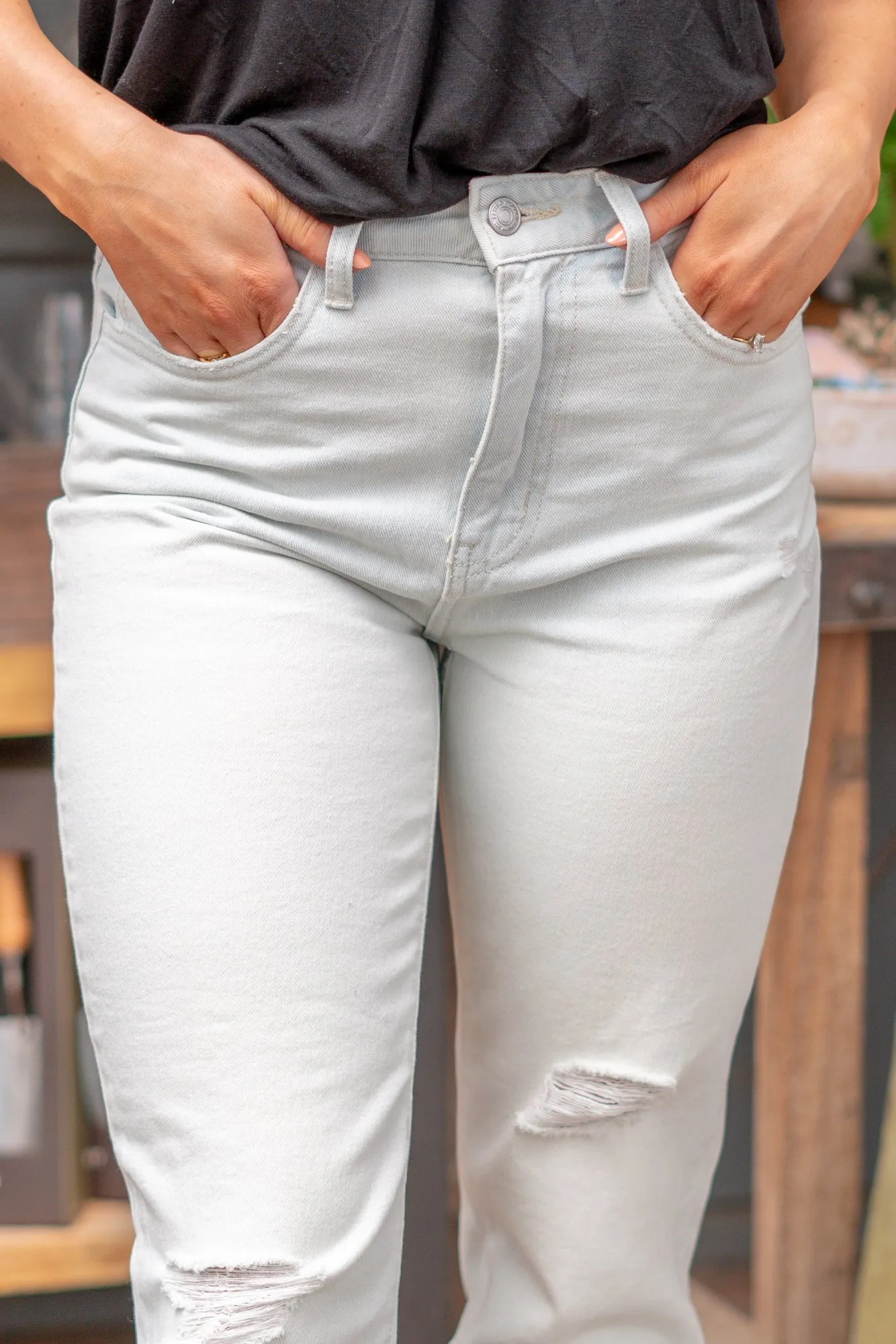Reform High Rise Mom Jeans
