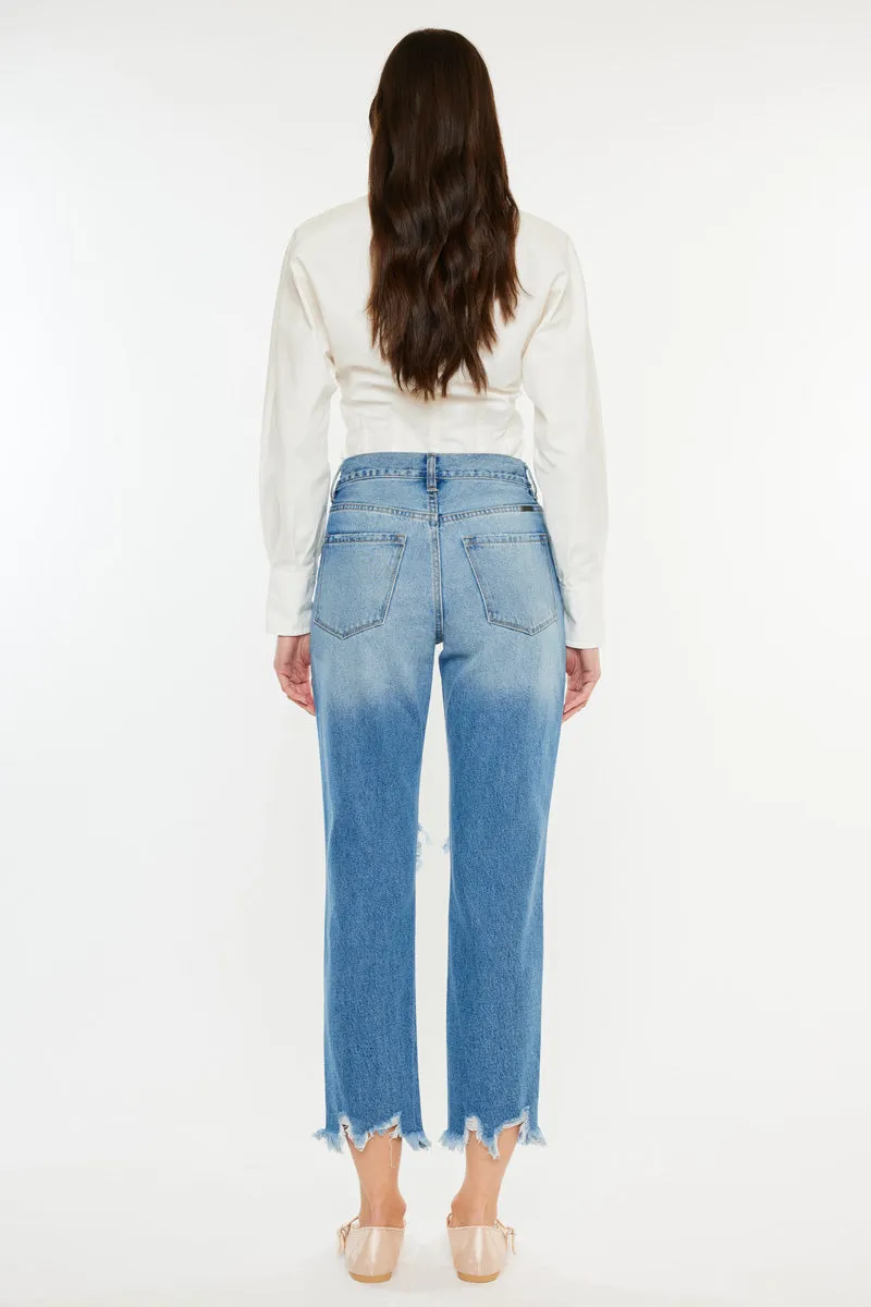 Regina High Rise Mom Jeans