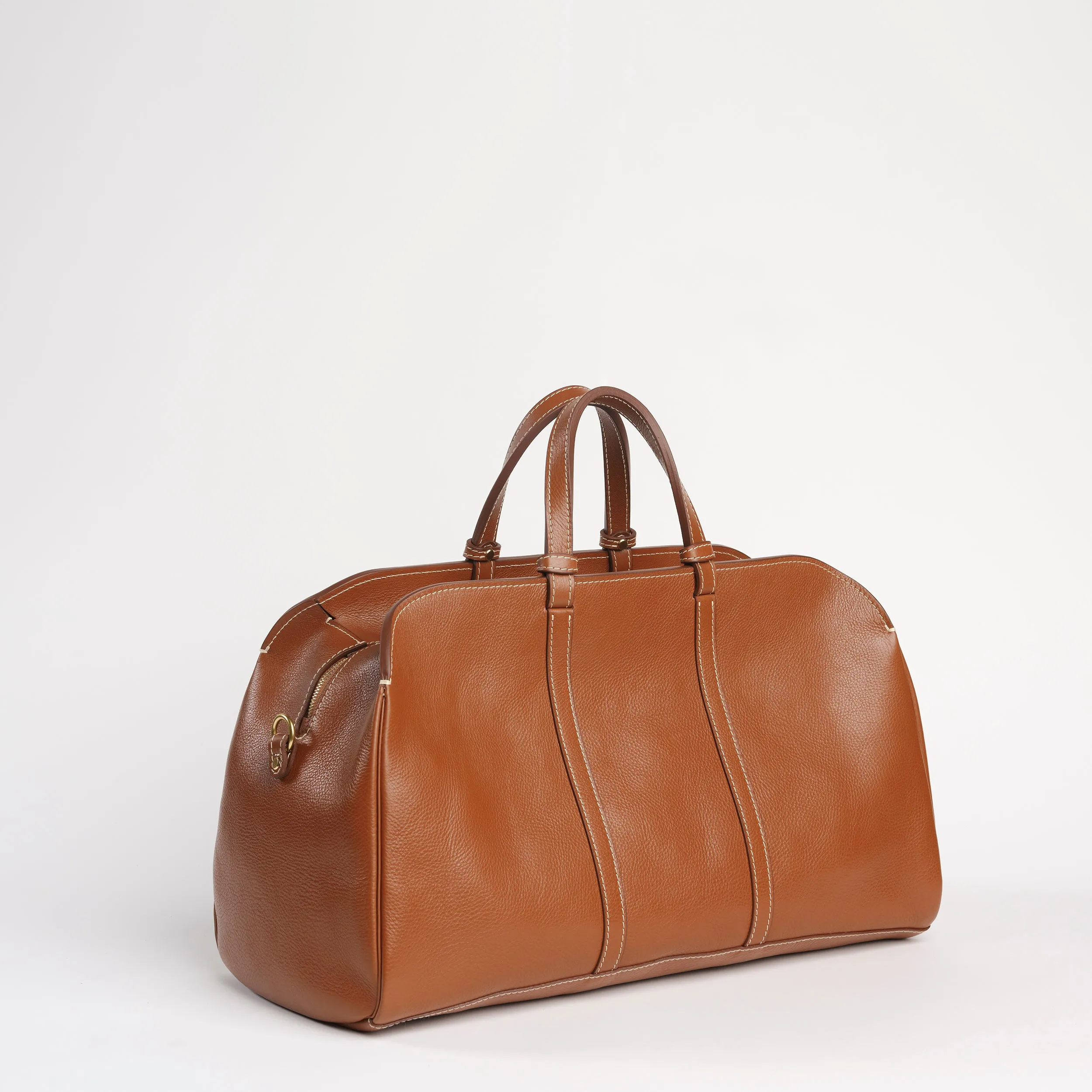 Rhodes Duffel in Leather Brown
