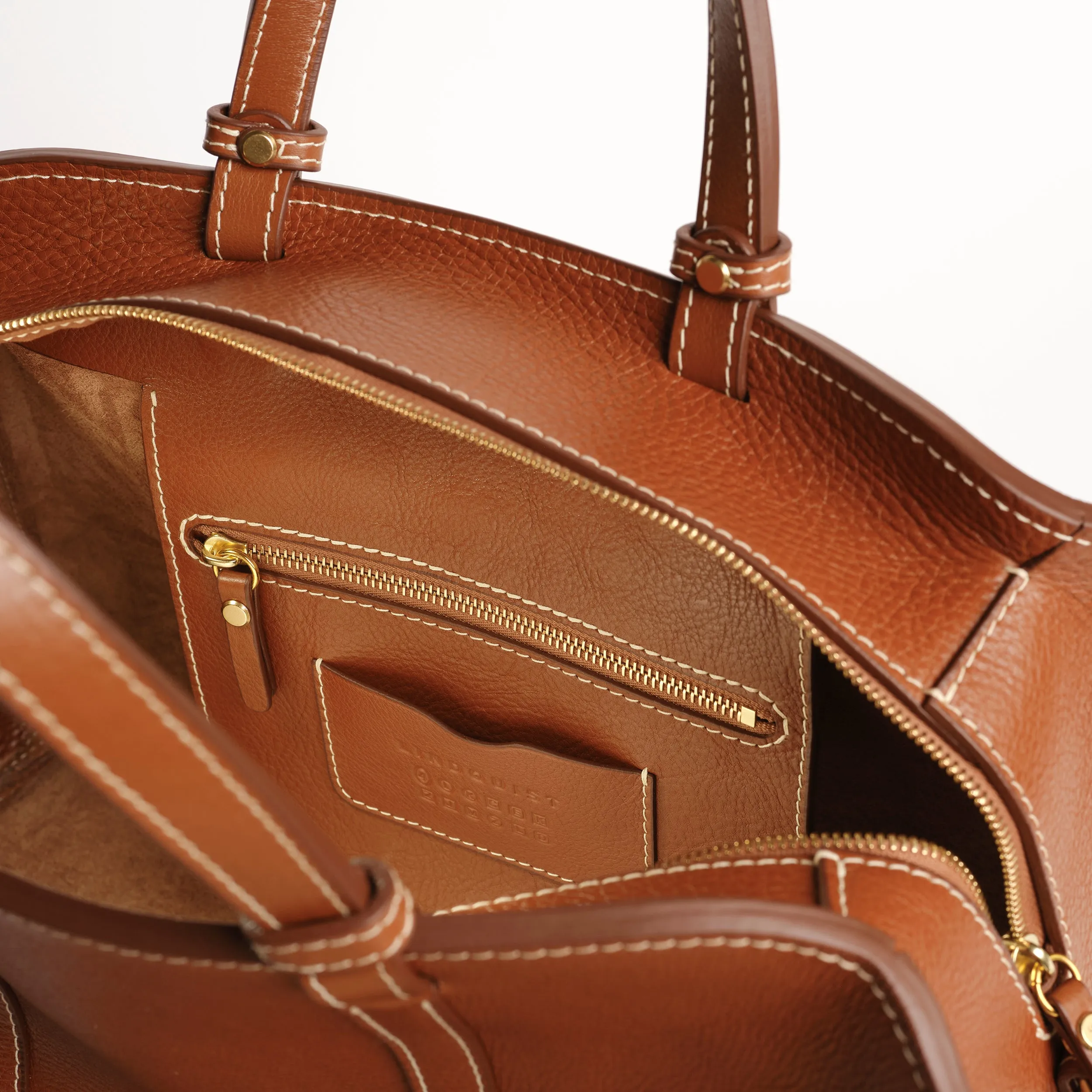 Rhodes Duffel in Leather Brown