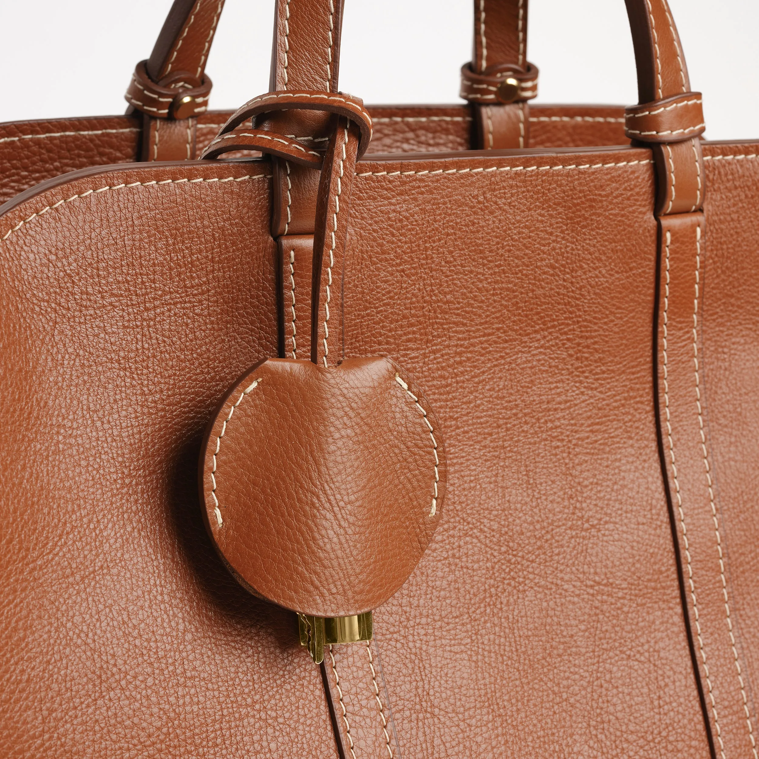 Rhodes Duffel in Leather Brown