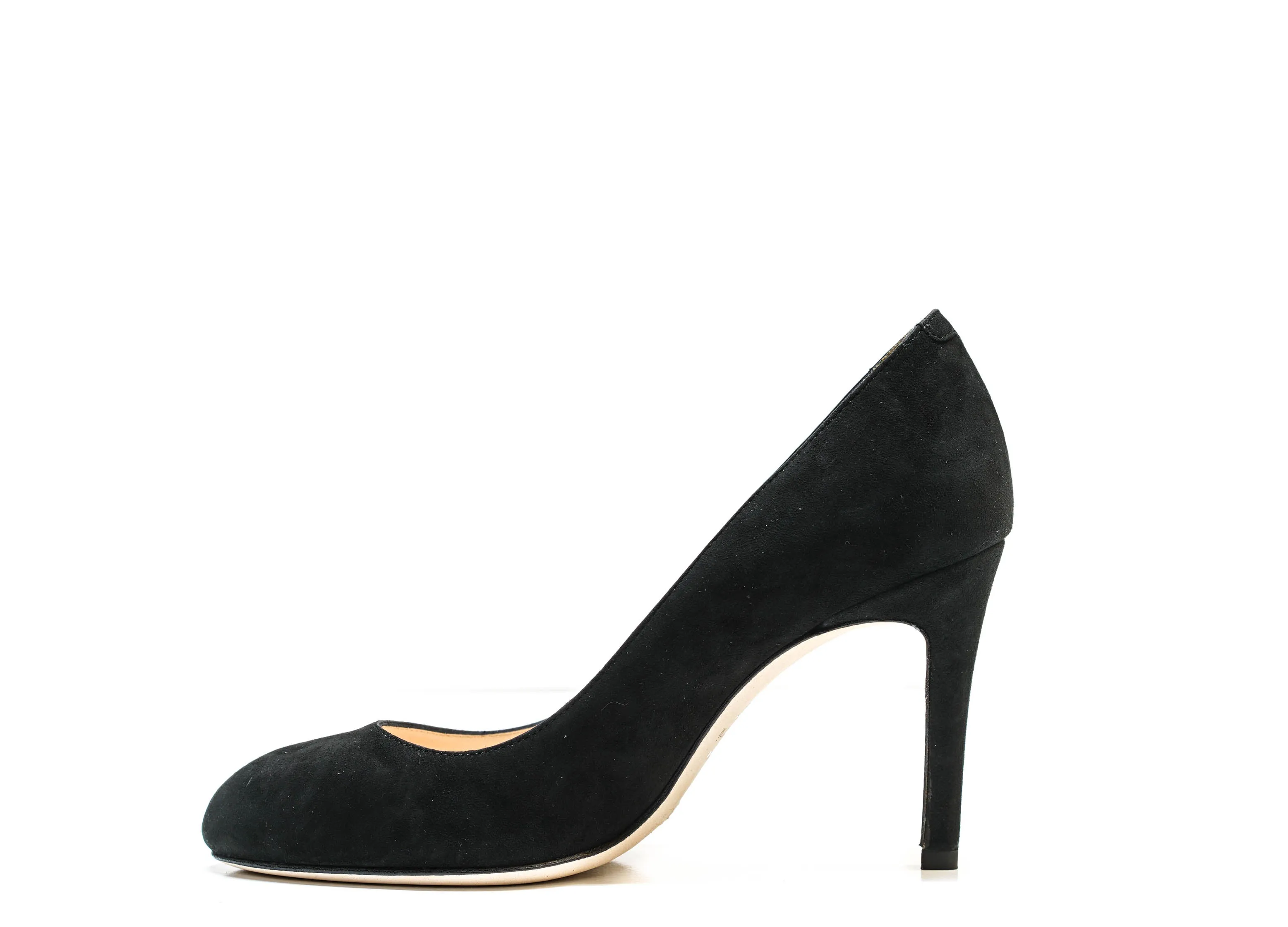 Roberto Serpentini Women's Black Suede Pump 25100