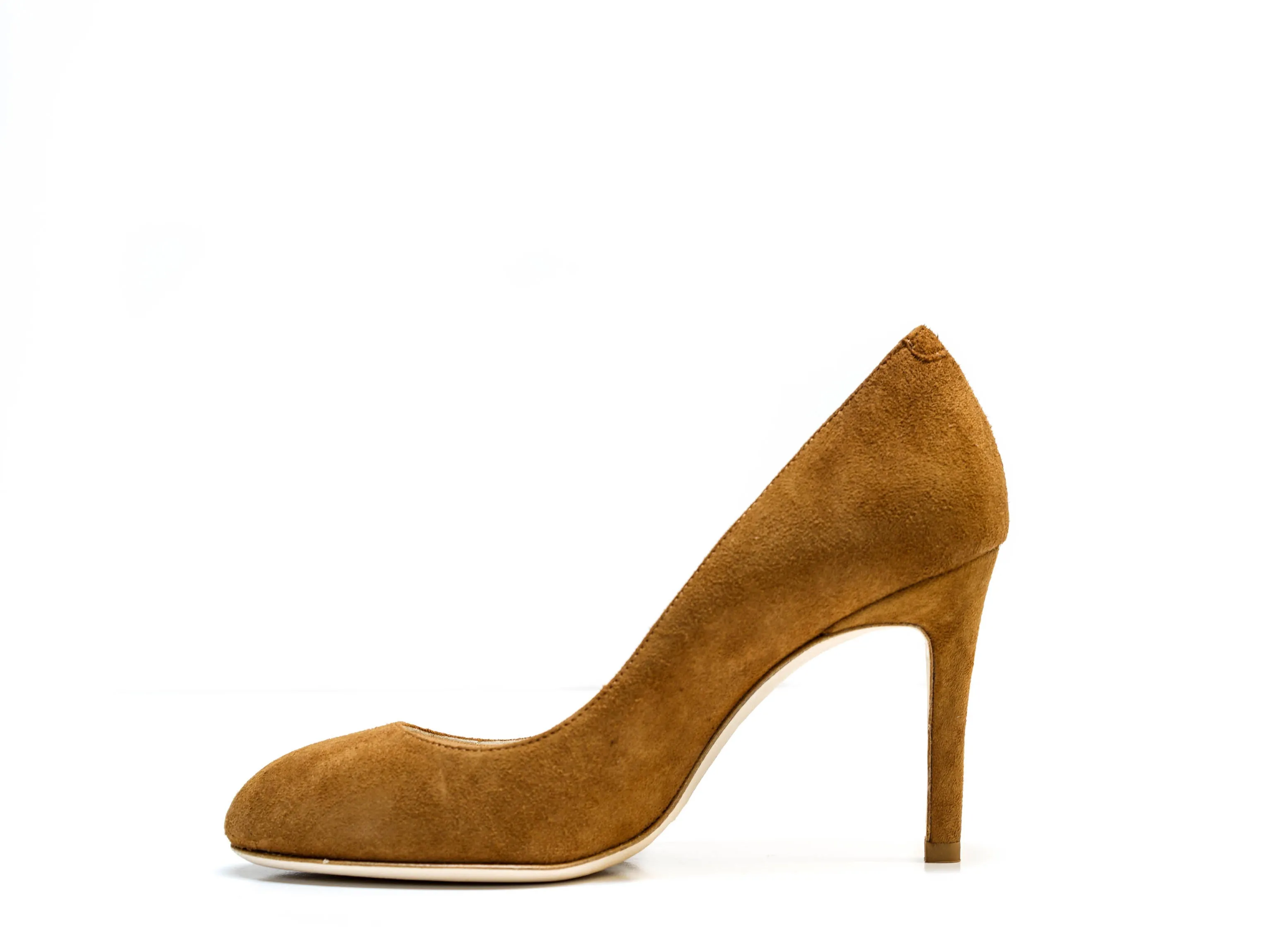 Roberto Serpentini Women's Tan Suede Pump 25100