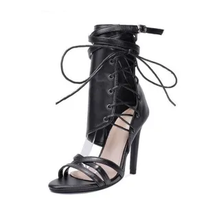 Roman Buckle Strap Shoes Women Sandals
