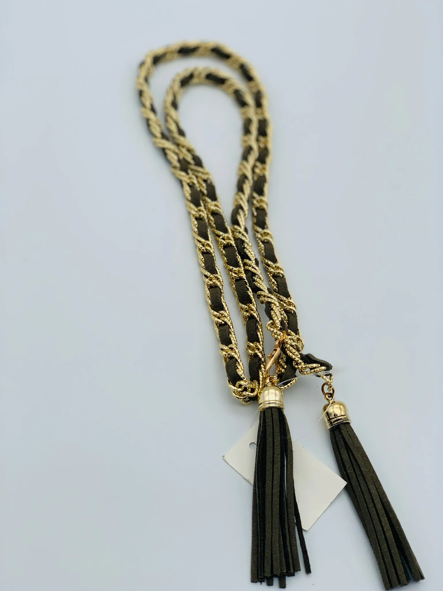 Roped In Gold Belt