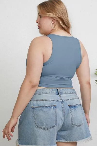 Round Neck Slim Tank