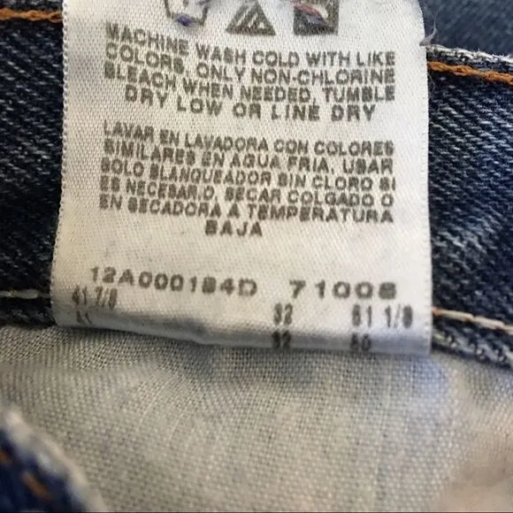 Rustler High Rise Blue Jeans 40 x 32