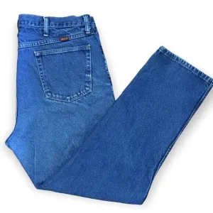 Rustler High Rise Blue Jeans 40 x 32