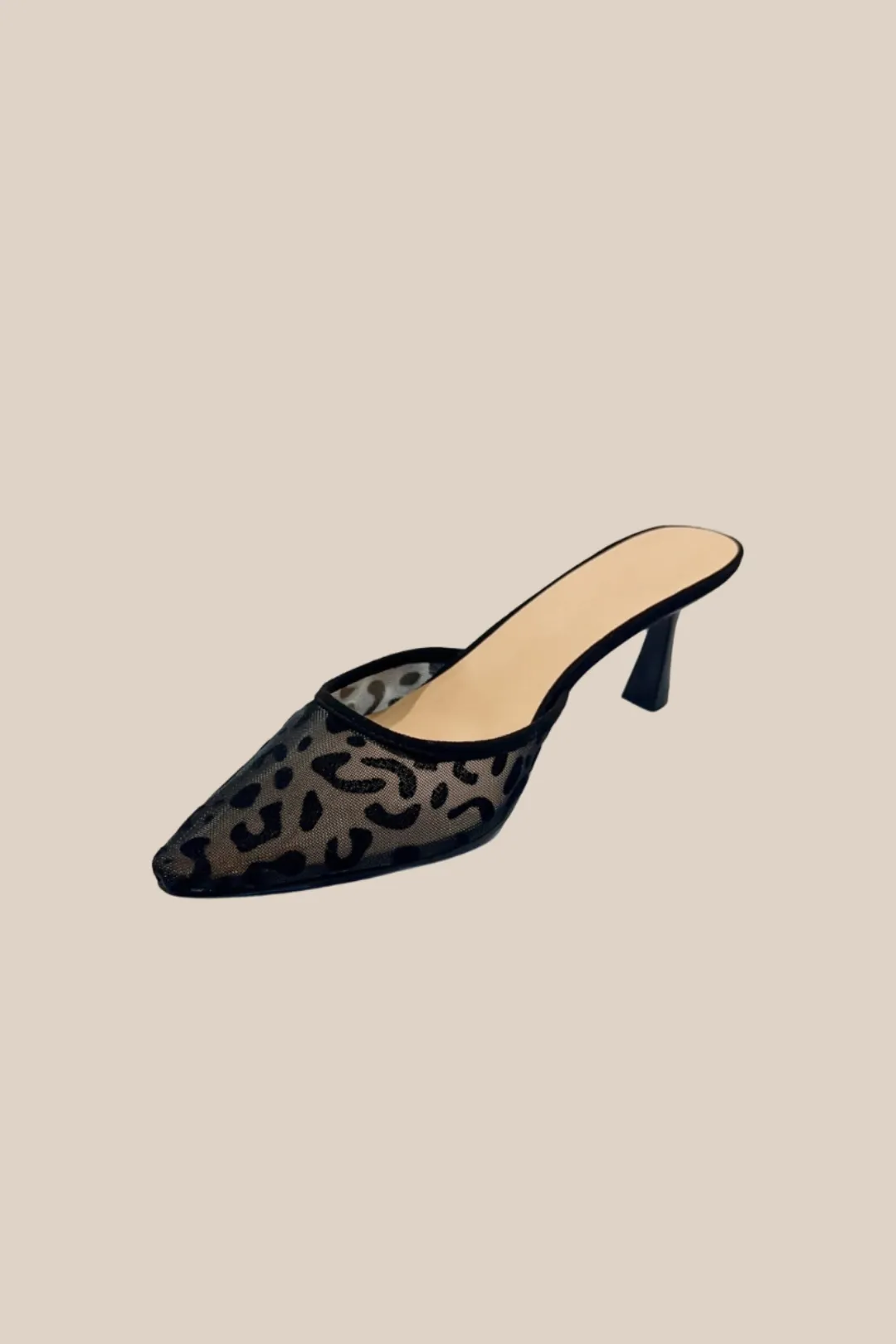 SAHARA MESH HEEL